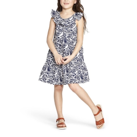 Vineyard Vines fr Target scoop neck ruffle dress - Picture 2 of 5